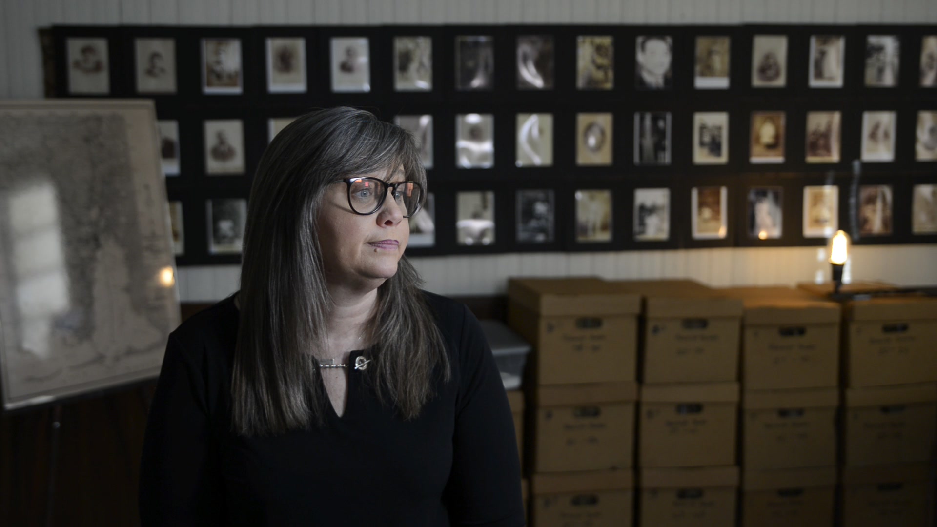Tracy Neely during the recorded interview